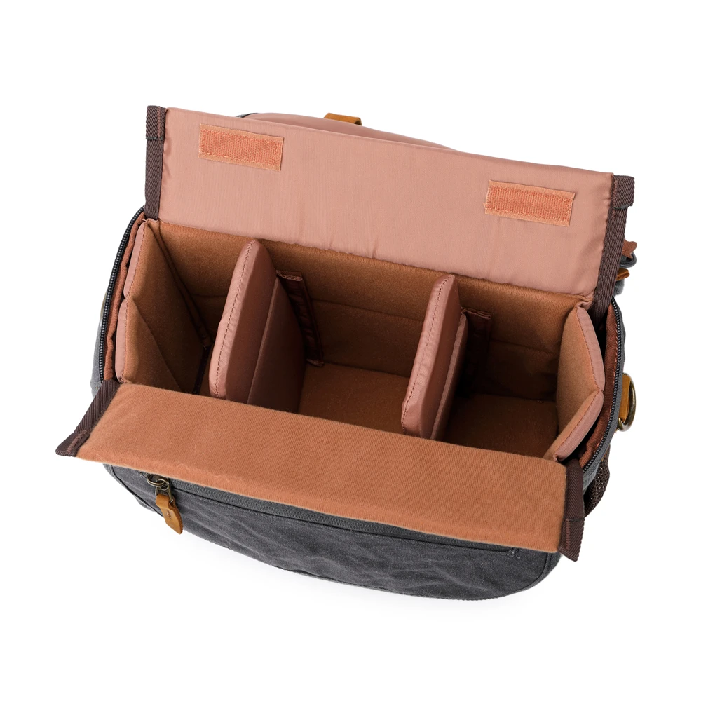 Bolsa de Ombro para Câmera Tripé para Fotografia Vintage à Prova D'água para Canon Profissional Nikon Sony ou Slr - Image 5