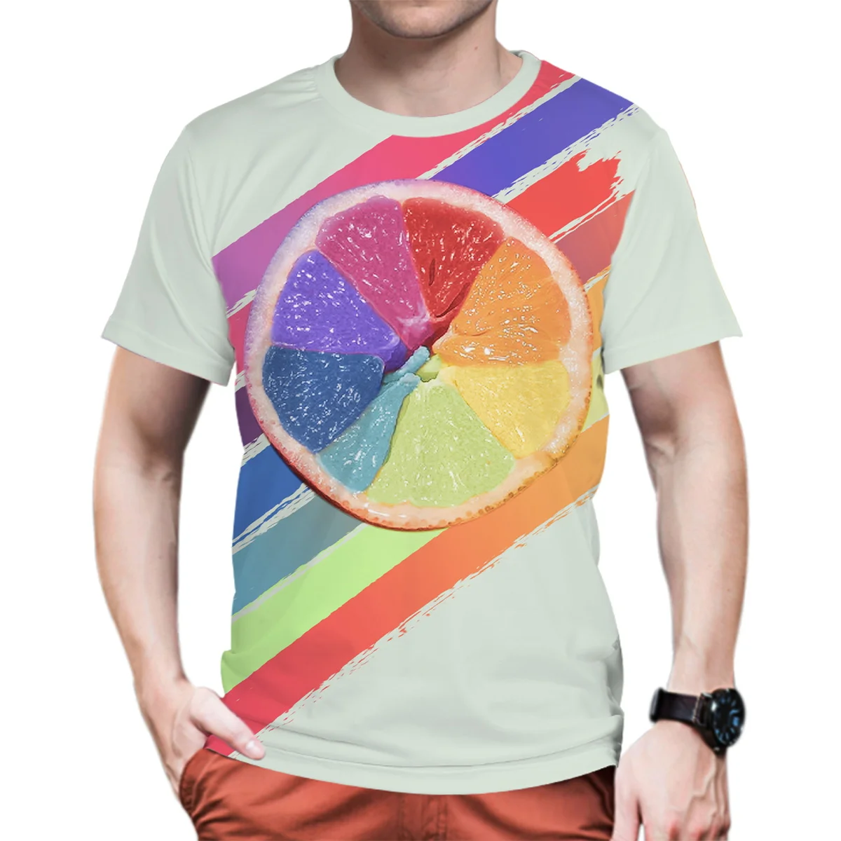 

New Male 3d Tshirts Print T Shirts Men Fruit Pattern Funny T shirt Summer Tops Men Tees Casual Streetwear 5XL