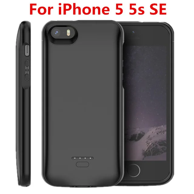 Чехол-аккумулятор LYCHZH для iPhone 5 6 5SE 4000 мАч | Мобильные телефоны и аксессуары