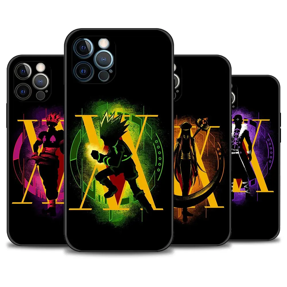 Флип-чехол для Apple iPhone 11 13 12 Pro Max XS XR X 8 7 6s 6 Plus Mini Fundas HXH Anime | Аксессуары мобильных