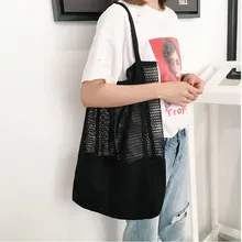 Рекламные сумки; модная обувь унисекс; повседневная одежда для девочек с хозяйственные сумки из натуральной кожи сумки на плечо из сетчатой ткани сумка-шоппер пляжная сумка мешок курсы reutilisable