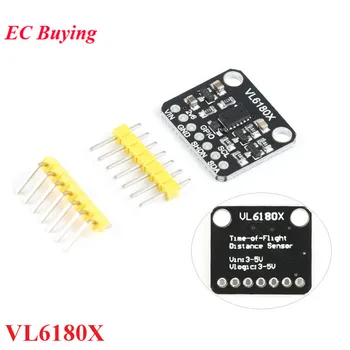 

VL6180 VL6180X Range Finder Optical Ranging Sensor Module for Arduino I2C Interface 3.3V 5V IR Emitter Ambient Light TOF