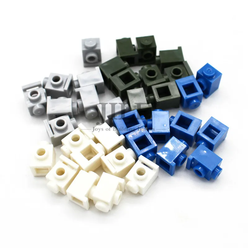 Модифицированный кубик Moc 1x1 с фарой 4070 базовые классические креативные