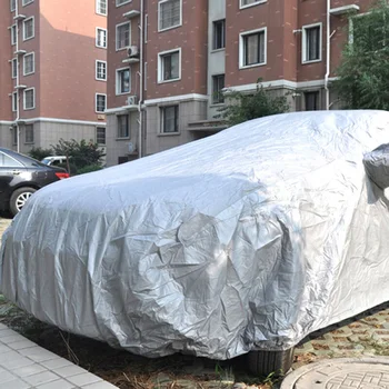 

1pc Car Cover Waterproof For SUV Van Truck Dustproof Weather resistance