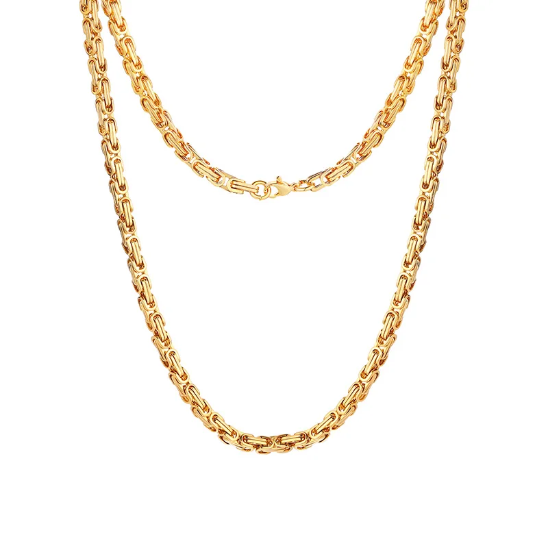 ビザンチンチェーン　バリ　デザインネックレス 男性用バリビザンチンチェーンネックレス,ファッション