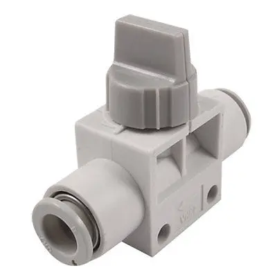 

8mm Pneumatic Tube Push in Quick Connector One Touch Fitting Hand Valve