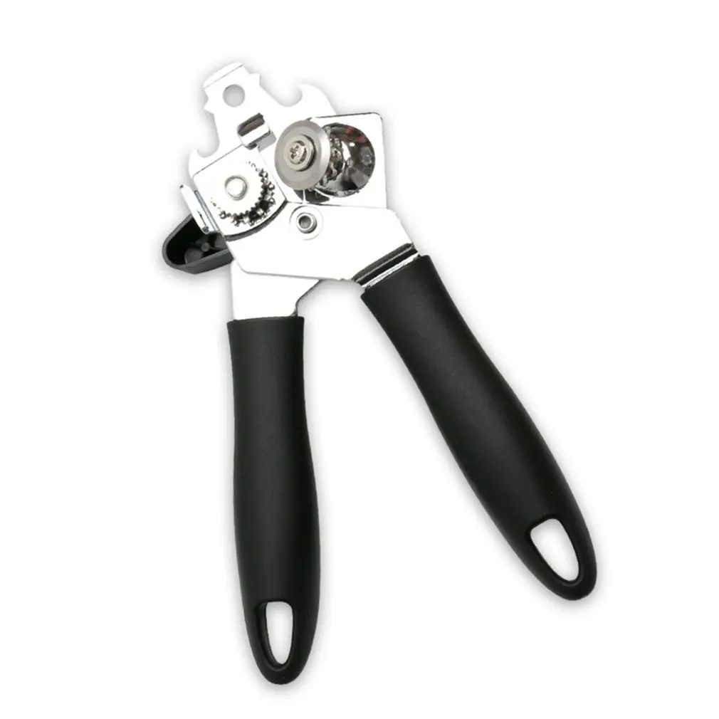 

Can Opener Manual Kitchen Tool Useful 3-in-1 Can Openers Bottle Openers Multifunctional Stainless Steel