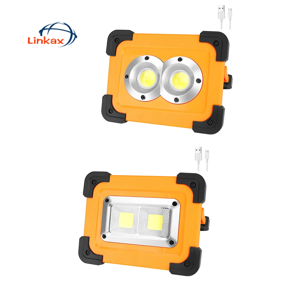 Светодиодный портативный Точечный светильник супер яркий 2 COB светодиодный