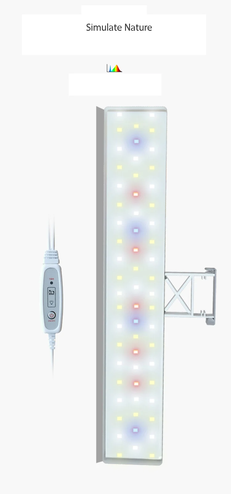 Hidroponia sistema de cultivo com led crescer