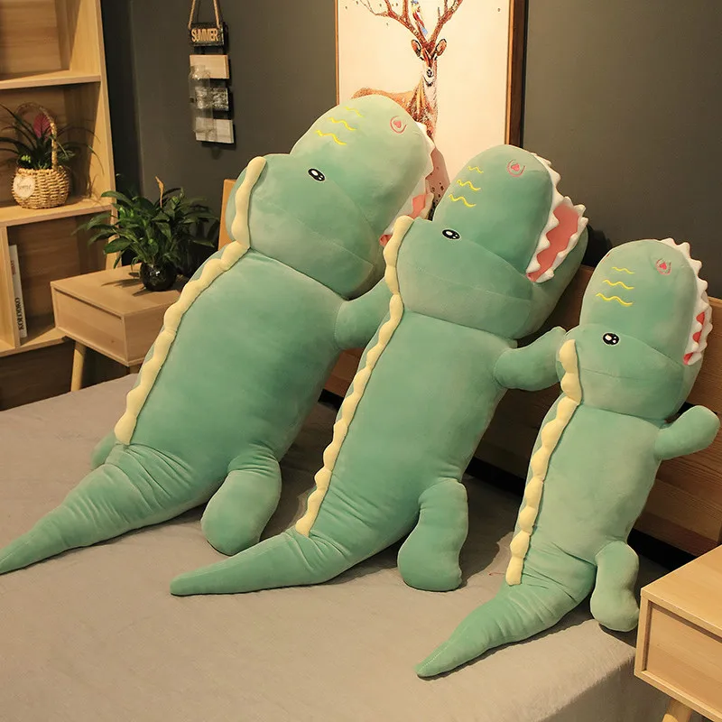 New Huggable Plush Dinosaur Pillow Soft Stuffed Animal Cartoon Dolls Giant Dinosaur Plush Toys Cosy for 1 New Huggable Plush Dinosaur Pillow Soft Stuffed Animal Cartoon Dolls Giant Dinosaur Plush Toys Cosy for 5