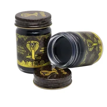 

Golden snake Balm Ointment Thailand Ointment Muscle Pain Relief Ointment Soothe itch muscle pain Arthritis Frozen Shoulder 50g