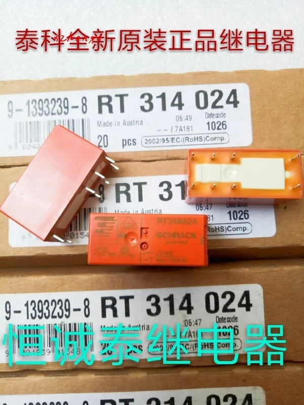 RT314024 24VDC 16A реле мощности 8 футов импорт новый оригинал|Реле| |