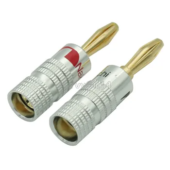 

2pcs GD Amp Nakamichi Speaker Banana plug connectors