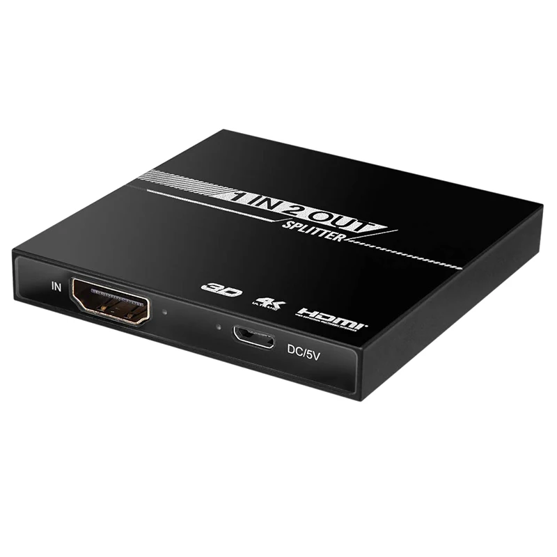 1 в 2 4K HDMI сплиттер поддерживает 3D 1080P для PS4 PS3 Fire Stick Blue Ray Apple TV Roku HD |