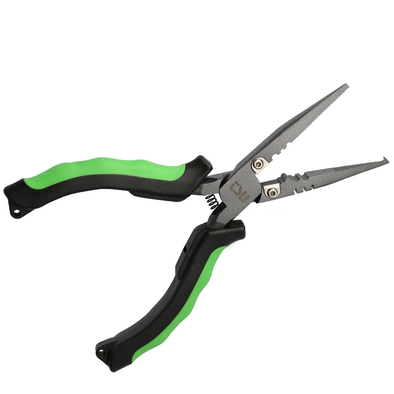 TSURINOYA Fishing Pliers HC-178 Carbon Steel Hook Remover Split