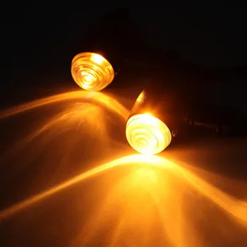 

Motorcycle Amber 12V Super Bright Turn Signal Light For Harley XL Sportster 1200