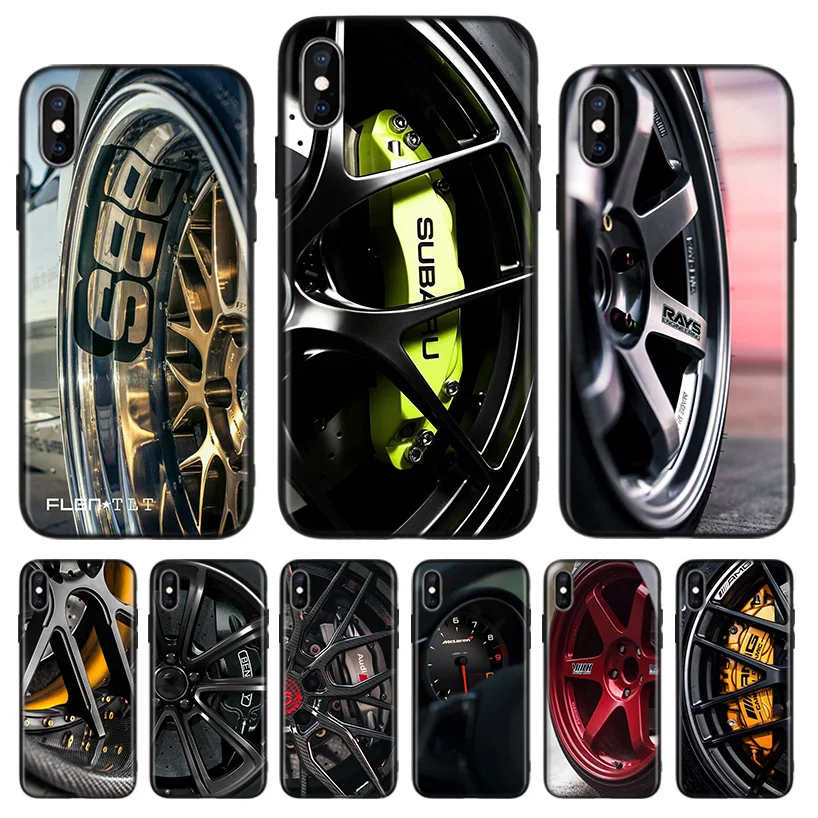 Sports car wheel Black Cover Phone Case For Huawei Mate 30 20 10 P30 P20 P10 1