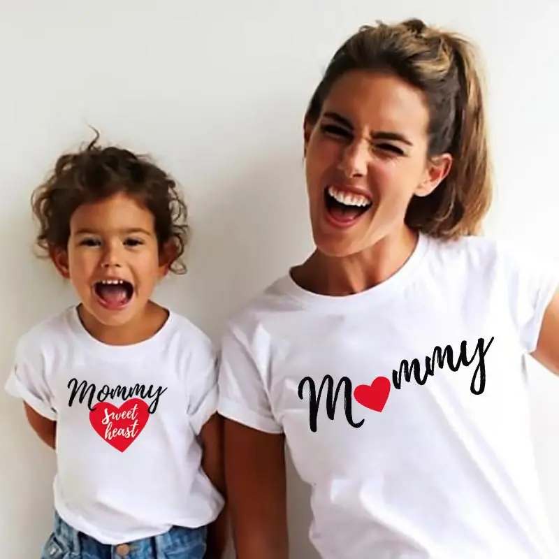 mother daughter matching shirts