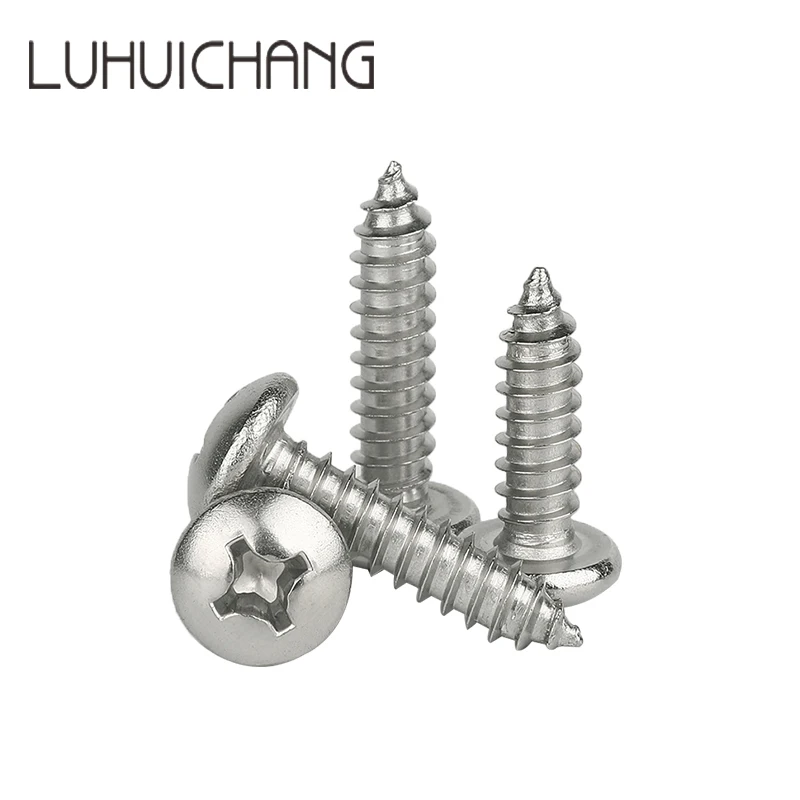 Luhuichang крестообразные винты с круглой головкой из нержавеющей стали 304