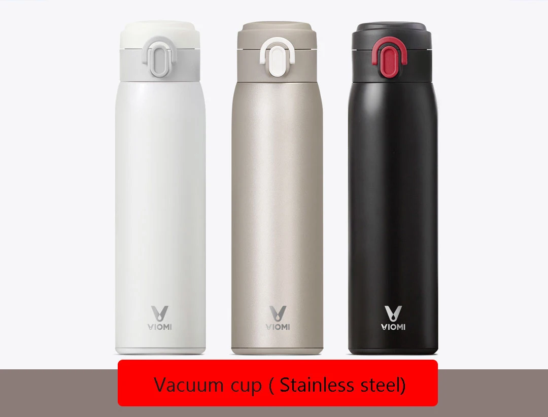 Xiaomi Vacuum Cup Mijia VIOMI 300ml / 460ml Flask Water Bottle Teacups Thermos Portable Outdoor Sports Cups and Mugs