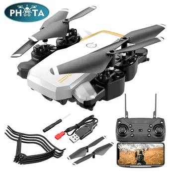 

LF609 Wifi FPV RC Drone 4K with camera HD RC Quadcopter Foldable 3D Flip Hold Headles optical flow positioning Quadrocopter XMAS