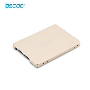 

Oscoo 2.5" SSD 128GB 256GB 512GB 1TB SSD SATAIII Gold Metal Case SSD Hard Drive Disk Disc Solid State Disks Internal SSD