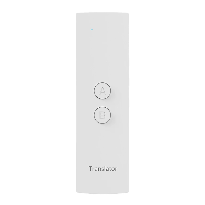 

T6 Smart Language Translator Instant Voice Speech By 40 Languages+App Hot Translator,White