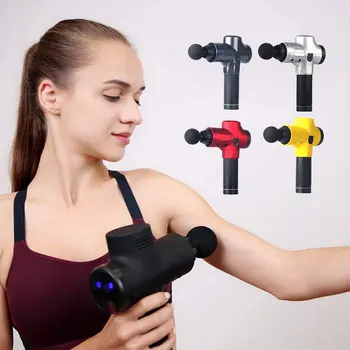 

Professional Tool Muscle Massage Tool Electric Muscle Relaxer Fitness Shock Tool Deep Vibration Relaxation Tool Gym Equipment