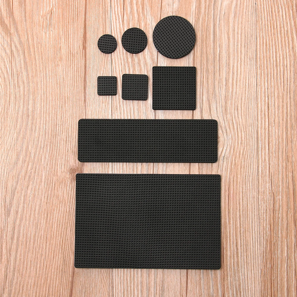 Furniture Leg Pads Furniture Pads 1-24Pcs Square Round Self Adhesive Furniture Leg Feet Pads DIY Anti Slip Mat Bumper Damper For Chair Table Protector Anti Noisy