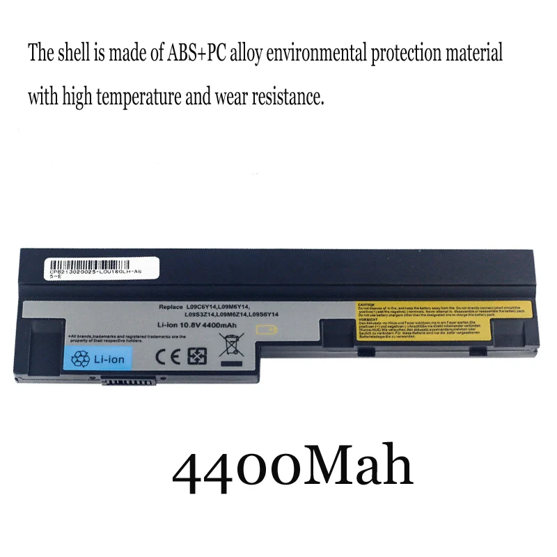 

1 шт. Новый внутренний аккумулятор для ноутбука Lenovo U160 S10-3 U165 S100 S110 S205 m13