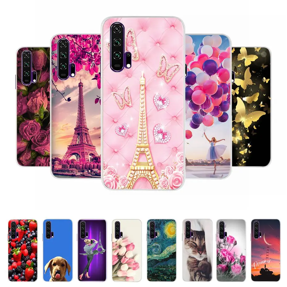 Чехол для Huawei nova 5T чехол Honor 20 Силиконовые Мягкие ТПУ чехлы Coque Pro Lite 20S Honor20