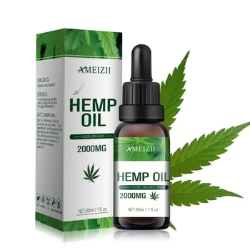 

Hemp Extract Drops for Pain Anxiety & Stress Relief Essential oils Pure Hemp Oil 100% Sleep Aid Anti Stress