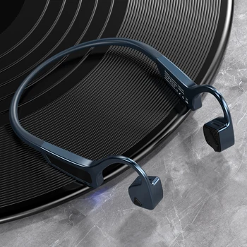 

Bone Conduction Headphones Bluetooth 5.0 Wireless Not In-Ear Headset IPX6 Waterproof Sport Earphone Ear Hook Headset
