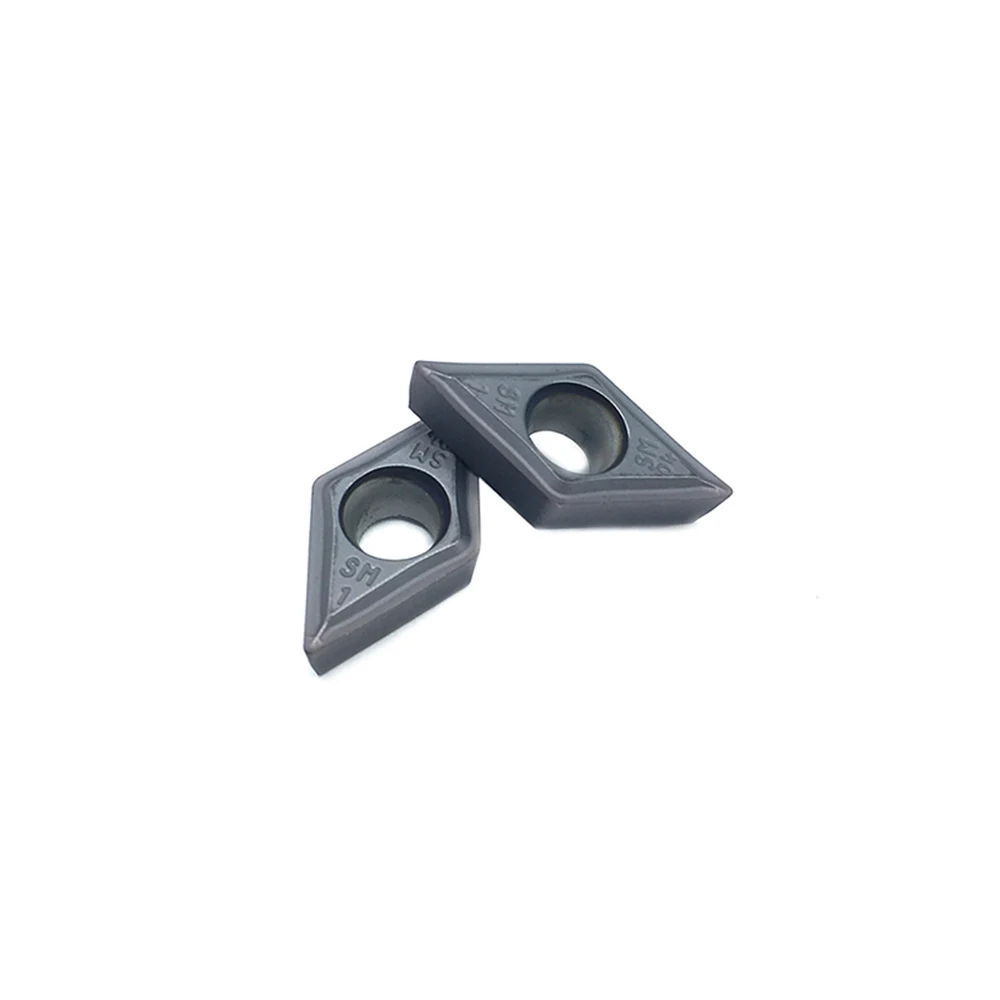10 шт. DCMT11T304 SM IC907 внутренний токарный инструмент dcmt 11t304 твердосплавная вставка токарный станок резец инструмент токарная вставка