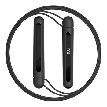 

Wireless Connect Application Electronic Counting Jump Rope USB Recharging Skipping Rope Fitness Sports Accessories for Training