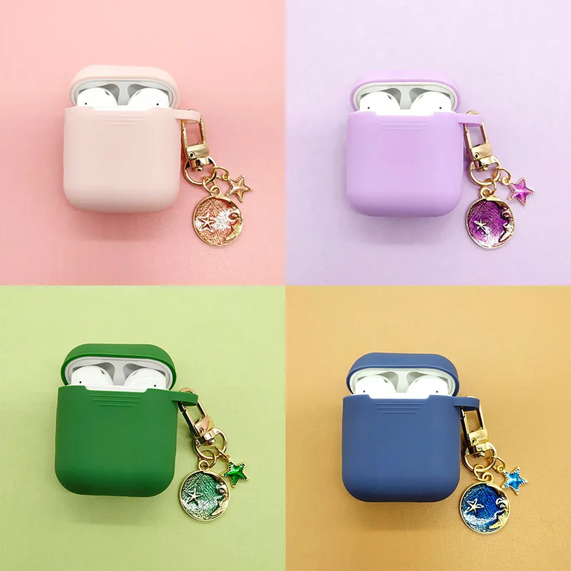 Симпатичный брелок мечты звезды космоса для Apple Airpods чехол Беспроводная Bluetooth