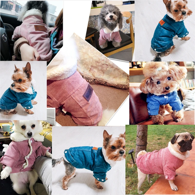 Зимняя одежда для собак, Рождественская Одежда для собак, теплое пальто для собак, куртка, одежда для домашних животных, чихуахуа, Roupa Para Perro
