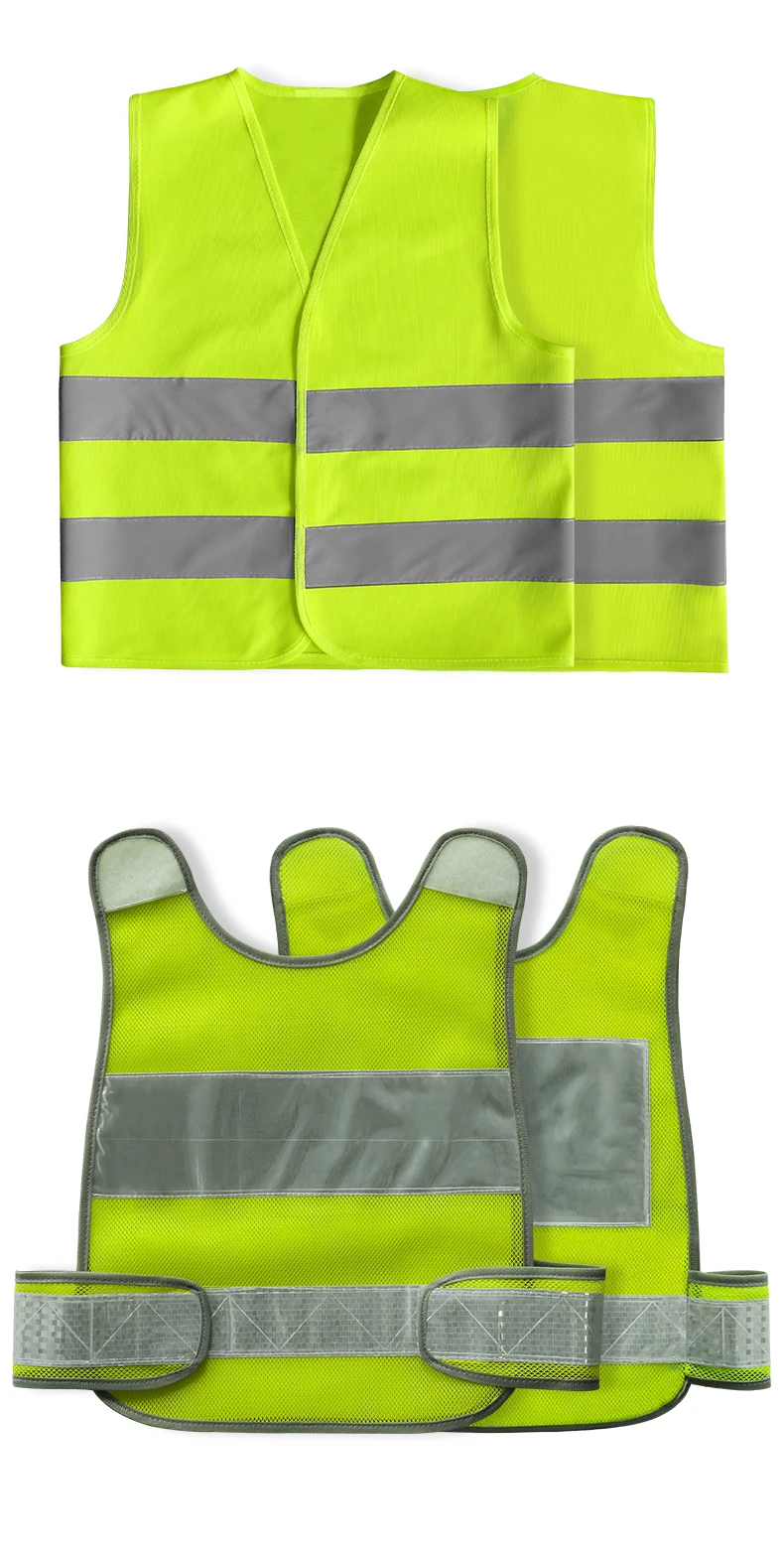 Children High Visibility Reflective Safety Vest Clothing Reflective Gear for Running, Cycling, Jogging outdoor activities