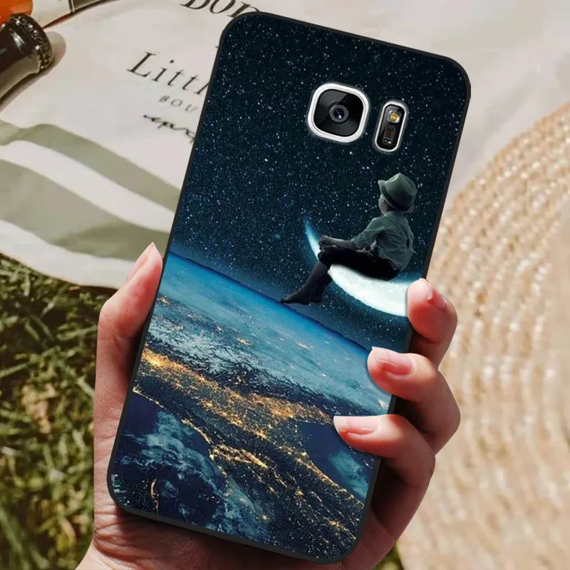 Cute Pattern Silicone TPU Phone Case - Soft Protective Back Cover Bumper