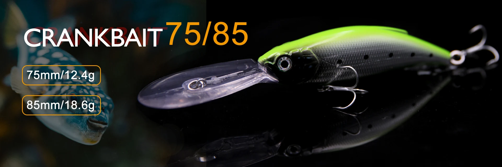 Wondershot D02 Leurres De Pêche – 4 Appâts Carpes/wobblers, 90 Mm, 11,5 G
