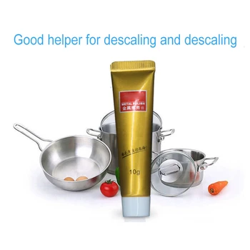 

2*10g Metal Scratch Repair Cream Multifunctional Cleaning Cream Metal Cleaning Cream Multifunctional Polish Cream
