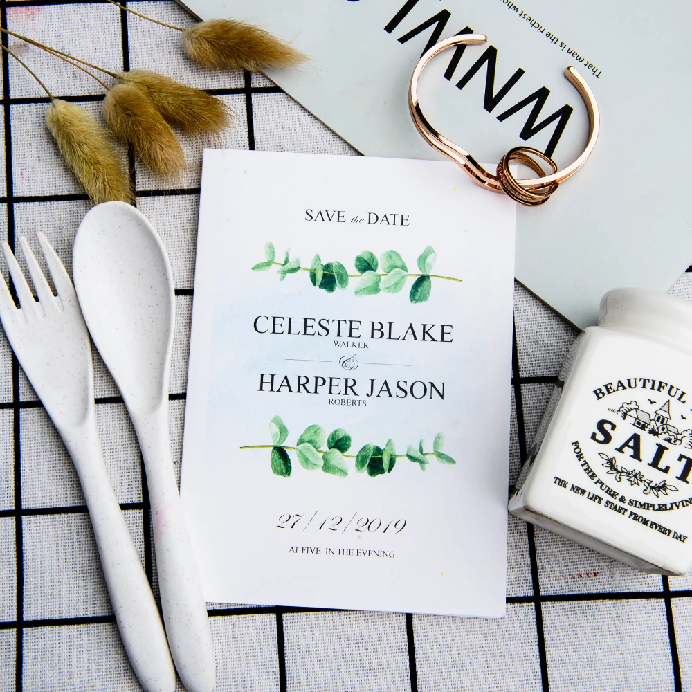  c27-Wedding Invitation Card Customized Invitation Card High-end Paper Card Table Arrangement Card s - 4.00003E+12