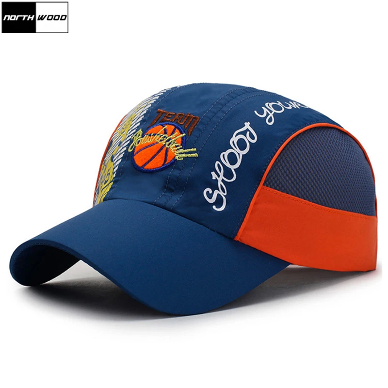 Baseball Cap Breathable Snapback Hats 