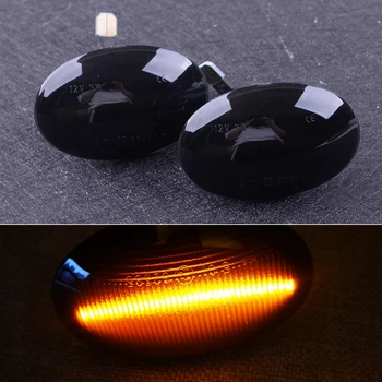 

CITALL Dynamic Side Marker Repeater Indicator LED Light Lamp for BMW MINI Cooper R56 R57 R58 R59 2007-2009 2010 2011 2012 2013