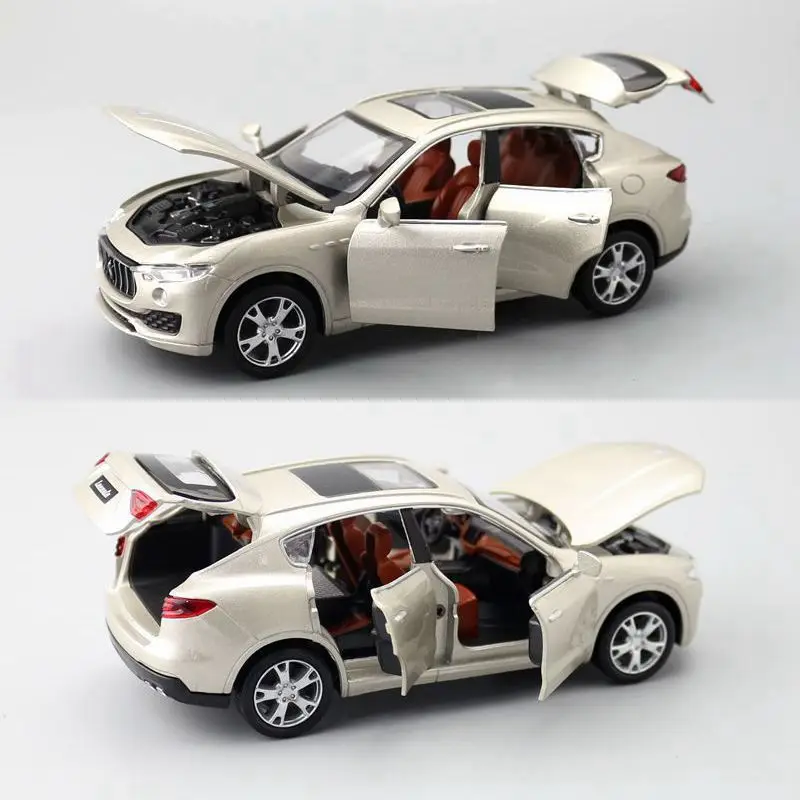 Unboxing a Mini Maserati Levante SUV Diecast Model, Offroading