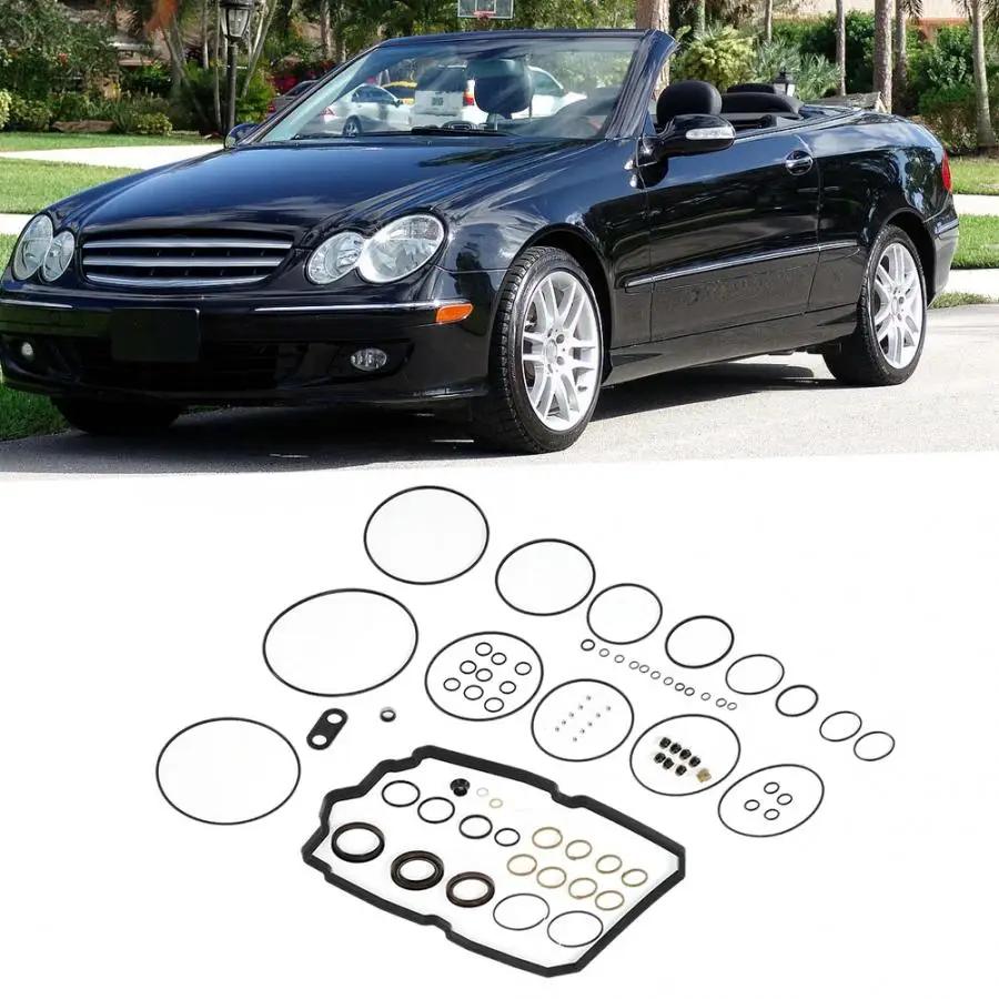 Auto Transmission Rebuild Repair Kit Accessory Fit for Mercedes-Benz 722.9 Wrench Ratcheting Socket Spanner Car Tools