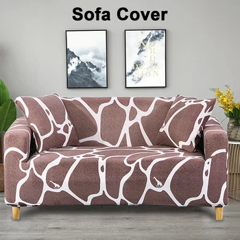 

Stretch Slipcovers Sectional Elastic Stretch Sofa Cover for Living Room Couch Cover L shape Armchair Cover Single/Two/Three seat
