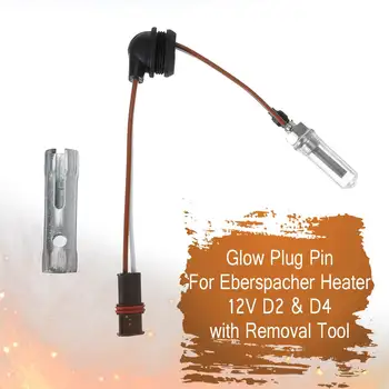 

12V/ 24V Glow Plug Pin w/ Removal Tool kit For Eberspacher Heater D2 D4 Car Parking Heater Parts