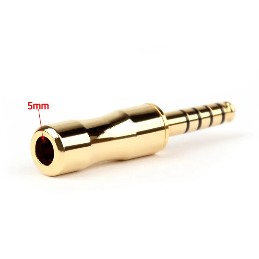 Artudatech 4PCS 4 4mm Headphone Earphone DIY Plug Adapter For Sony PHA 2A TA ZH1ES NW WM1Z NW WM1A Jack Parts