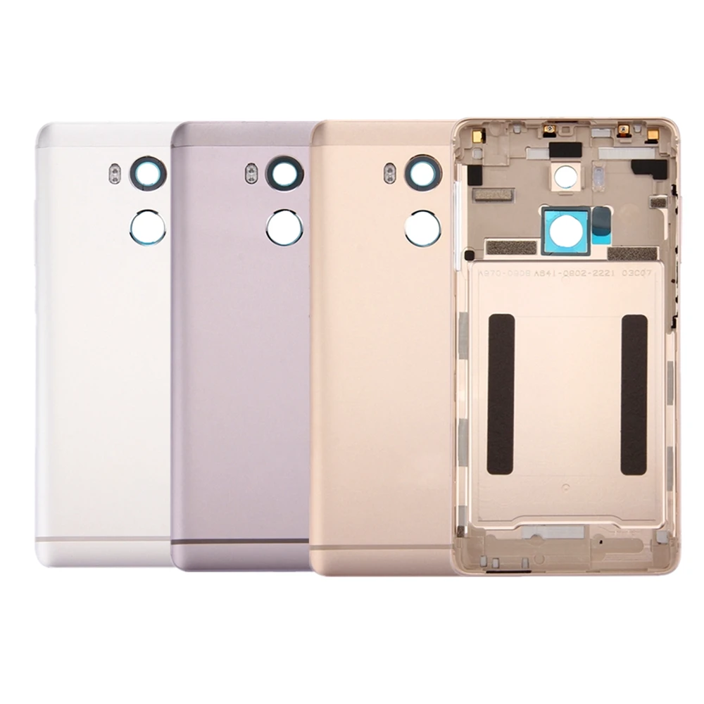Для Xiaomi Redmi 4 Pro Крышка батарейного отсека Корпус Redmi 4 Prime задняя крышка с кнопками громкости питания+ объектив камеры